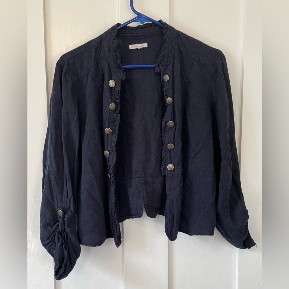 Navy Colonial Style Jacket